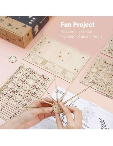 Maqueta Caja De Musica Noria 