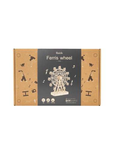 Maqueta Caja De Musica Noria 