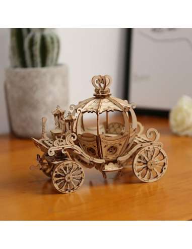 Maqueta Carruaje De Calabaza