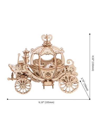 Maqueta Carruaje De Calabaza