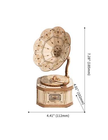 Maqueta Gramófono Vintage