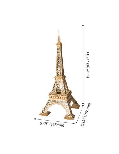 Maqueta Torre Eiffel 3D