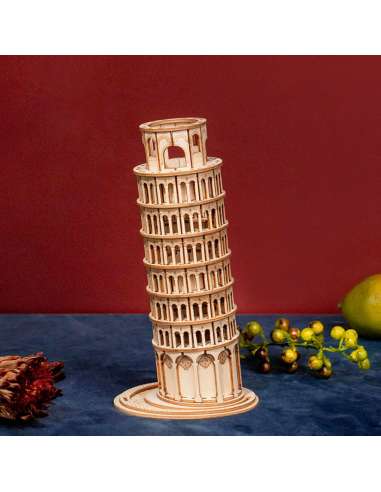 Maqueta Kit Madera Torre De Pisa