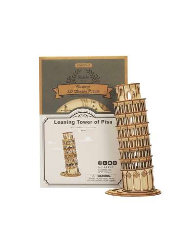 Maqueta Kit Madera Torre De Pisa