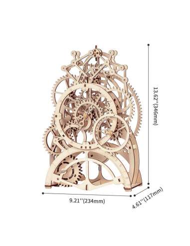 Maqueta Reloj Con Péndulo