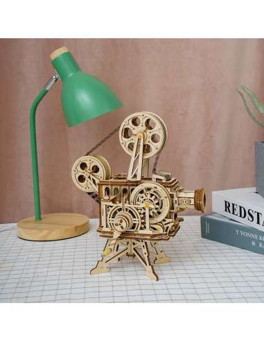 Maqueta Proyector Vintage 3D
