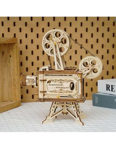 Maqueta Proyector Vintage 3D