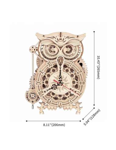 Maqueta Reloj Real Buho