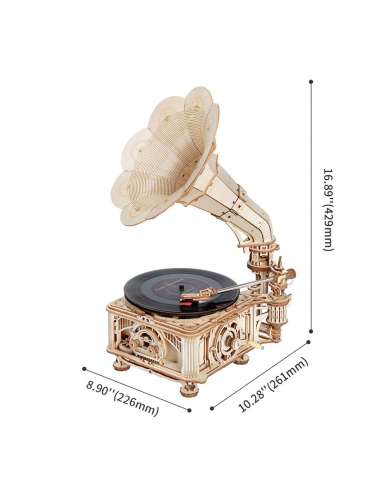 Maqueta Gramófono Real 