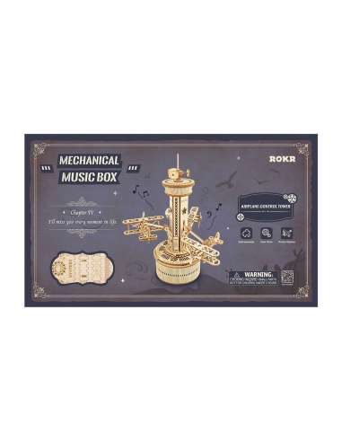 Maqueta Caja De Musica Torre Control Avi