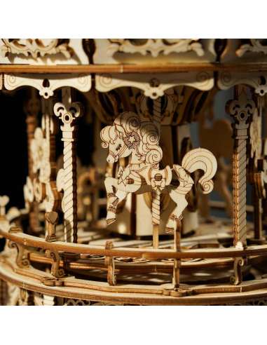 Maqueta Caja De Musica Carrusel Romantic