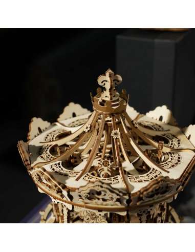 Maqueta Caja De Musica Carrusel Romantic