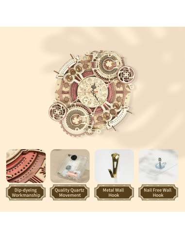 Maqueta Reloj Aguja 3D