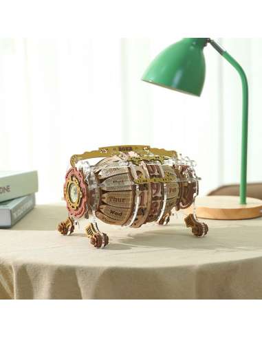 Maqueta Calendario Con Reloj 3D