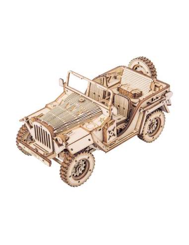 Maqueta Jeep Ejercito 
