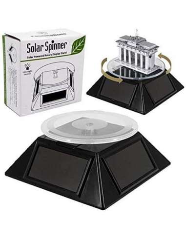 Plataforma Giratoria C/Luz Solar Para Ma