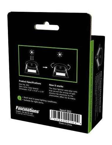 Plataforma Giratoria C/Luz Solar Para Ma