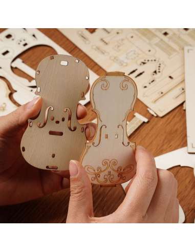 Maqueta Violonchelo 3D