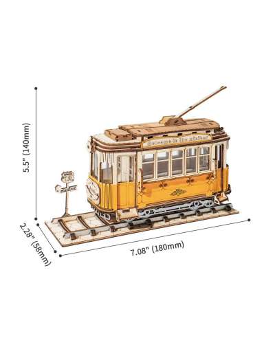 Maqueta Tranvía 3D