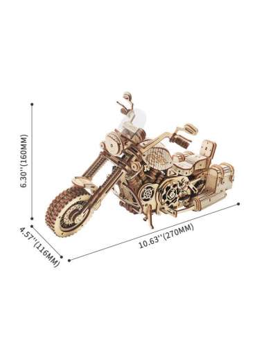 Maqueta Motocicleta Custom 