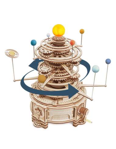 Maqueta Sistema Solar Giratoria