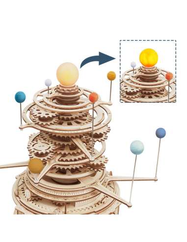 Maqueta Sistema Solar Giratoria