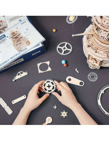 Maqueta Sistema Solar Giratoria