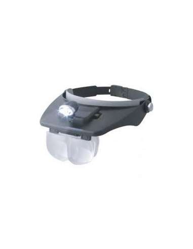 Lupa de Cabeza con Led y Varios Aumento