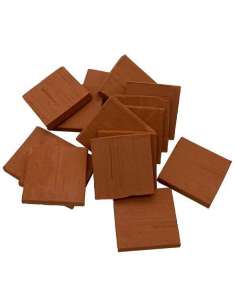 Baldosa 20x20x3 Roja 25uds...
