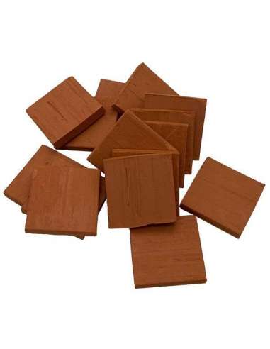 Baldosa 20x20x3 Roja 25uds 1/10 Eurokit 