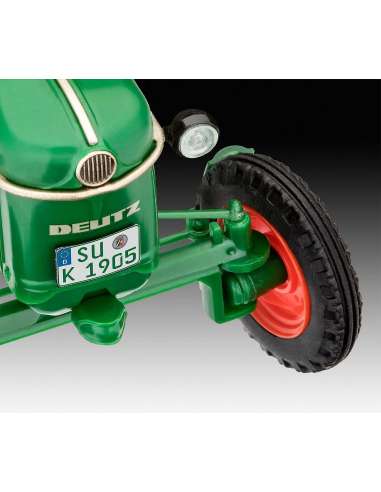 Maqueta Tractor Deutz D30 Escala 1/24