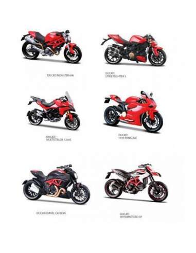 Maisto Moto Ducati 1:18 Surtido