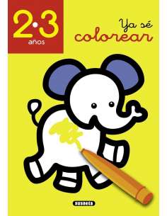 Libro Ya Sé Colorear 2-3 años 2