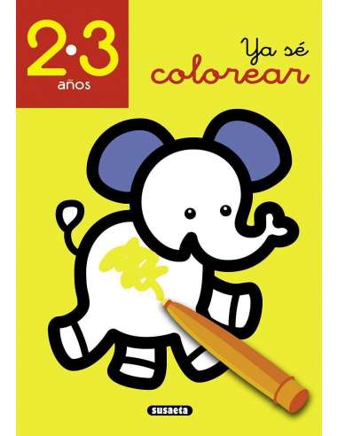 Libro Ya Sé Colorear 2-3 años
