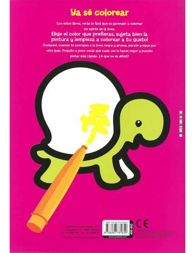 Libro Ya Sé Colorear 2-3 años