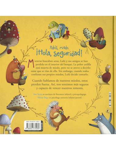 Libro Adiós, Miedo. ¡Hola, Seguridad!