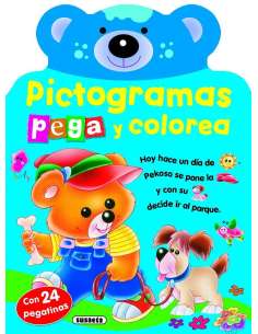 Libro Pictogramas - Pega y...
