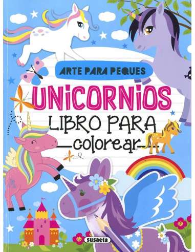 Libro Unicornios Arte Para Peques