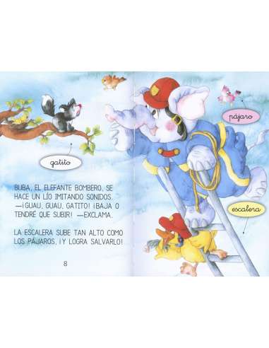 Libro El Elefante Bombero