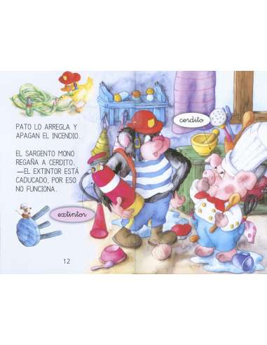 Libro El Elefante Bombero