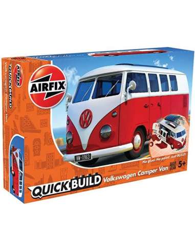 Maqueta Volkswagen Camper Van Red QuickB Maqueta Volkswagen Camper Van Red QuickB