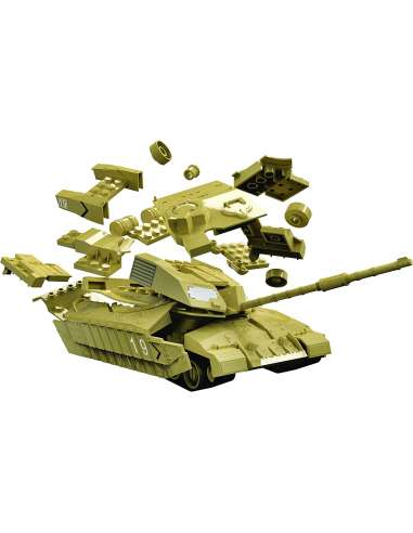Maqueta Tanque Desert Challenger QuickBu