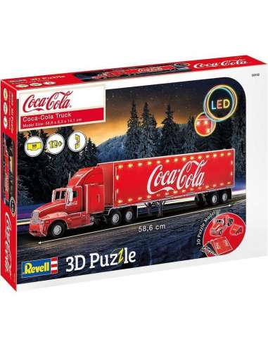 Puzzle 3D Coca-Cola Truck Led Edition