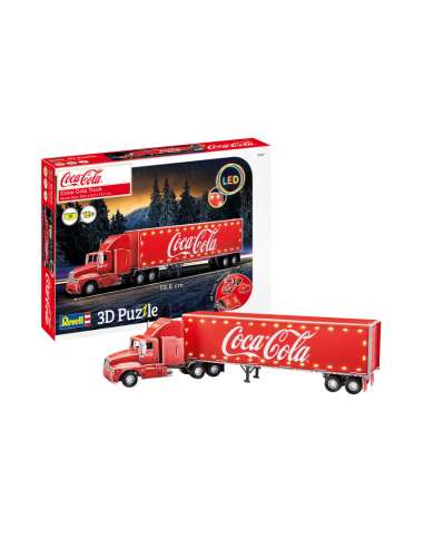 Puzzle 3D Coca-Cola Truck Led Edition