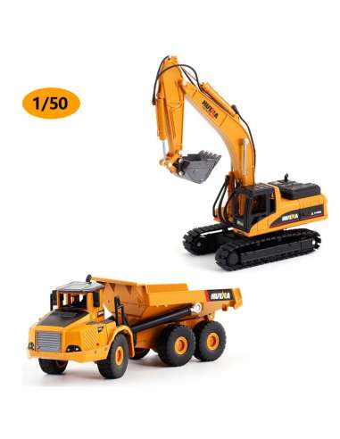 Excavadora Huina Estatico + Bumper