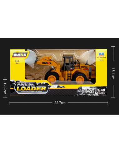 Bulldozer Huina 1913 1/40 Estatico