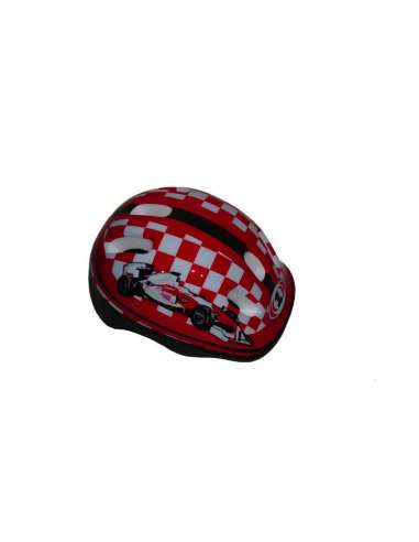 Casco Talla Infantil Bici Rojo y Blanco