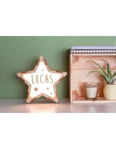 Estrella Luminosa Personalizable TomaUsB Estrella Luminosa Personalizable TomaUsB