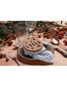 Bola en Madera Para Arbol... 2