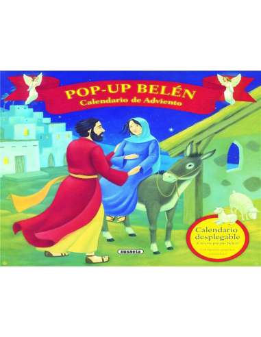 Calendario de adviento pop-up - Belén
